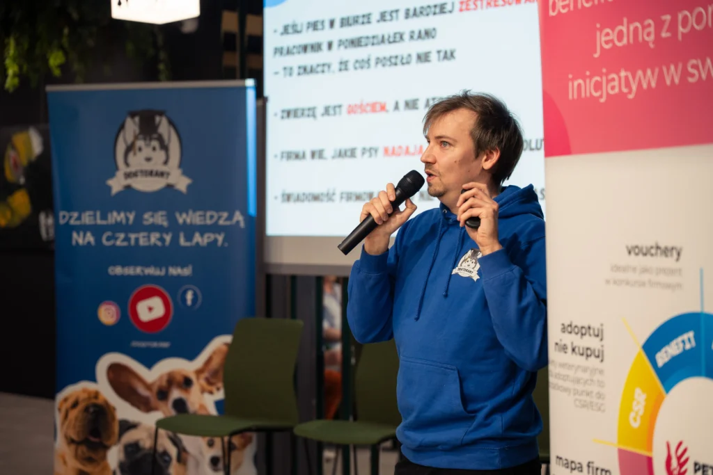 dog friendly, serial networkers, Dawid Baron